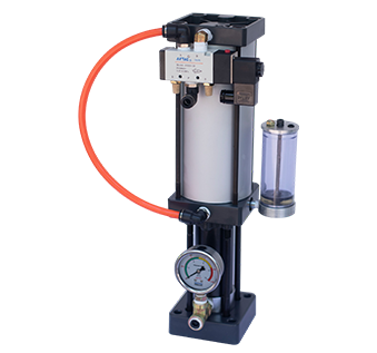 Gas-liquid booster