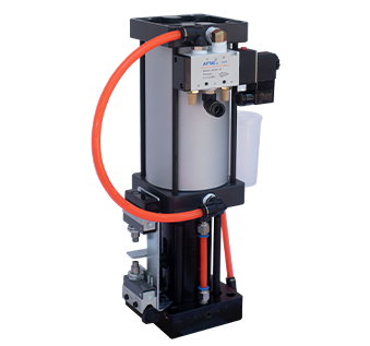Gas-liquid cutting cylinder
