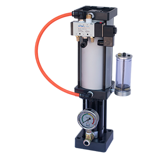 Gas-liquid booster
